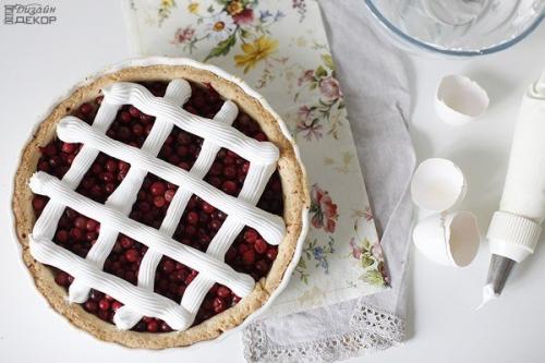 Клюквенный пирог с апельсином?