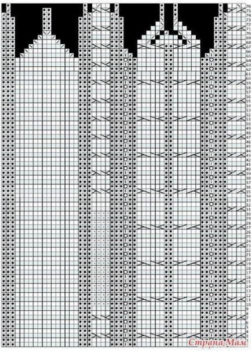 Шапочка и варежки Белоснежные Узоры? 03 Шапочка и варежки Белоснежные Узоры? 03