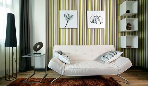 Полоска в интерьере: 5 правил. 03