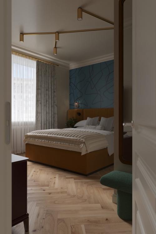 Спальня из проекта дедушкина квартира. 01