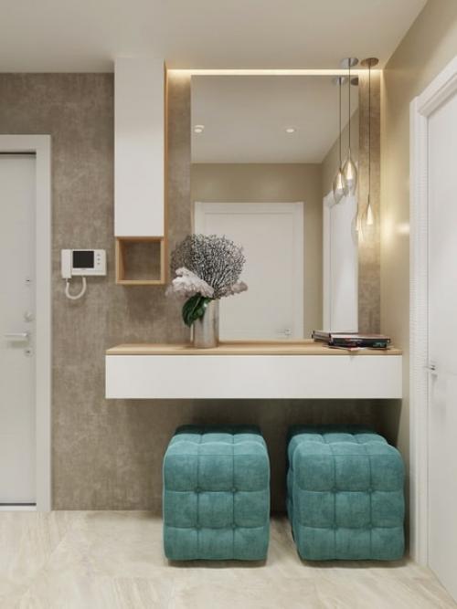 Мы выбираем лучший вариант дизайна прихожей: с яркими элементами или нейтральный? 02