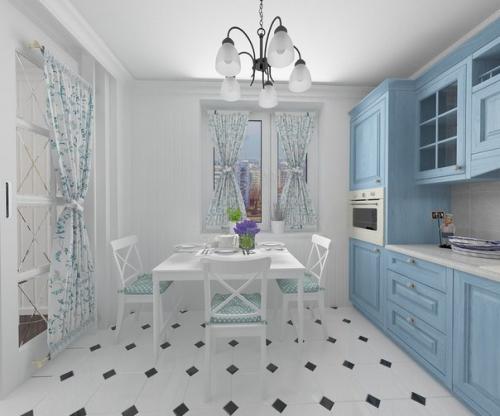 Частный интерьер, квартира современной независимой девушки. 04