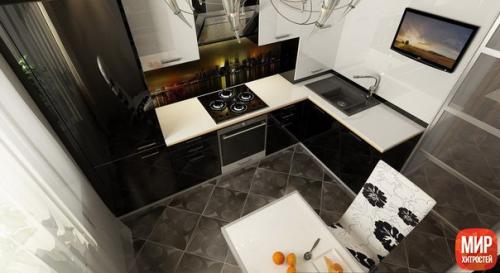 Дизайн - проект однокомнатной квартиры. 05