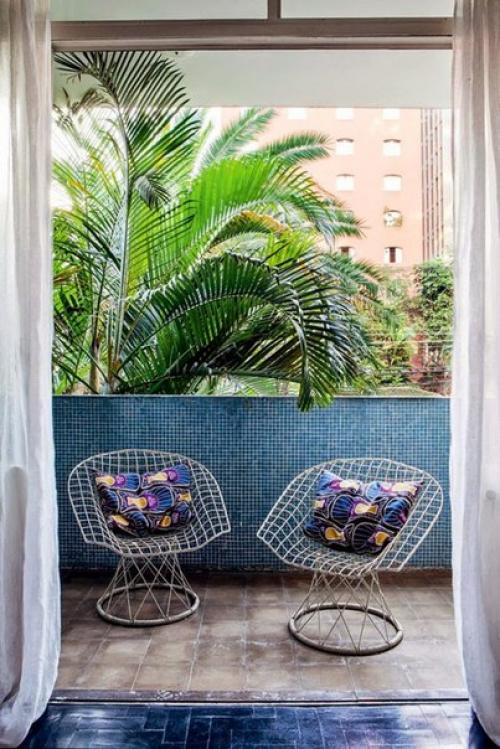 Отделка балконов внутри. 04