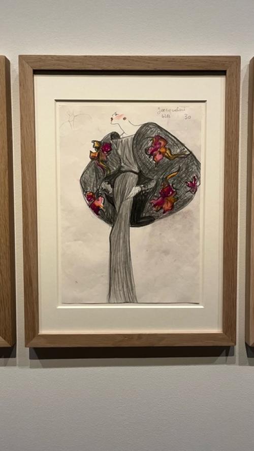 Выставка Les Fleurs d'Yves Saint Laurent в фонде YSL / Париж. 04