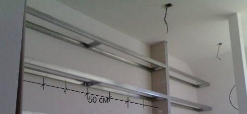 Гипсокартонная полка. Без гипсокартона трудно представить ремонт и обустройство современного жилья. 02