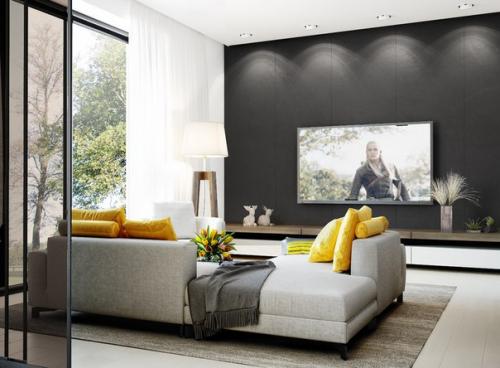 Современная кухня в частном доме. 05