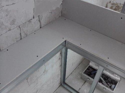 Гипсокартонная полка. Без гипсокартона трудно представить ремонт и обустройство современного жилья. 09