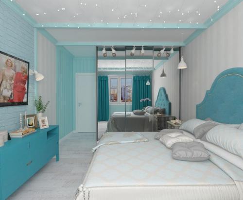 Частный интерьер, квартира современной независимой девушки. 08