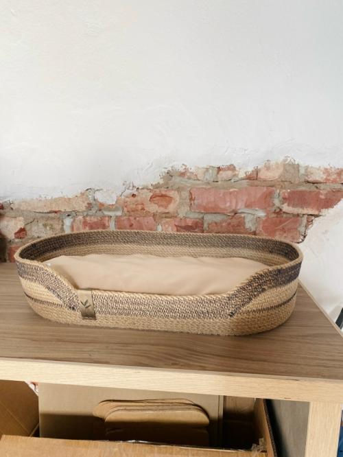 Уютное гнездышко для вашего любимца: лежанка из натурального джута! 04 Уютное гнездышко для вашего любимца: лежанка из натурального джута! 04