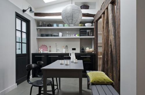 Мансарда в Париже площадью 40 кв. 01