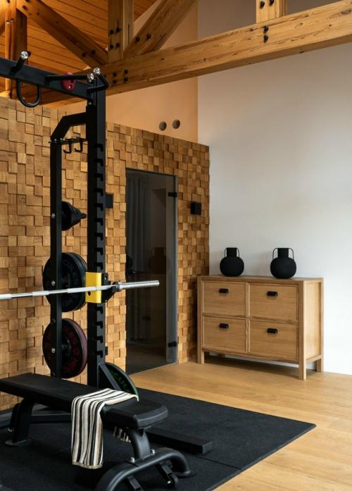 Этот дом под минском - отличный пример того, как функциональность и эстетика могут идти рука об руку. 06