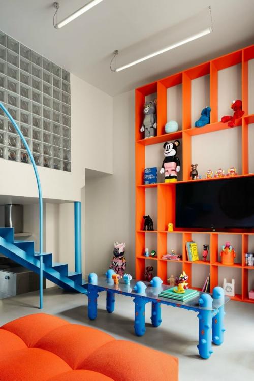 Эра дофамина: яркая квартира в Париже. 05 Эра дофамина: яркая квартира в Париже. 05