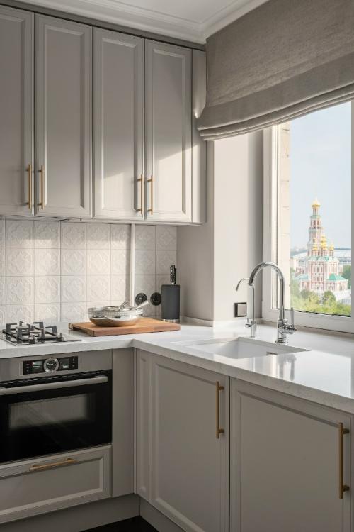 Дизайн 1-комнатной квартиры 45 м 2 (+ балкон) в историческом центре Москвы. 06