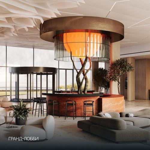 Первая в Петербурге горизонтальная башня с клубной инфраструктурой. 07