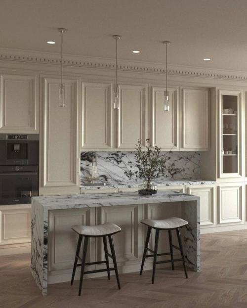 Великолепный реализованный проект квартиры в Москве 130 кв. 05