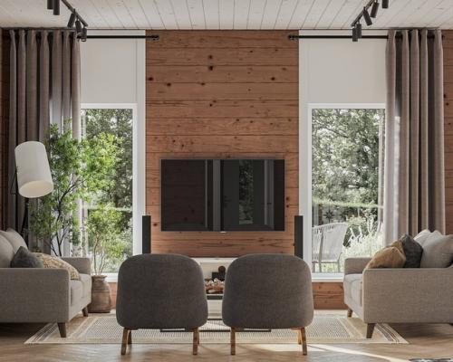 Воплощение элегантности и комфорта в интерьере: прихожая и кухня - гостиная! 04