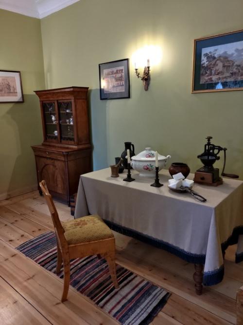 Интерьеры господского дома усадьбы пушкиных. 04