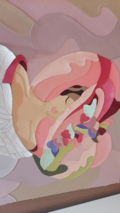 Изготавливаю объемные картины из натурального шёлка, по разработанной технологии. 03