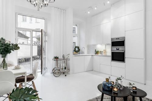 Квартира площадью 45 квадратных метров в скандинавском стиле. 05