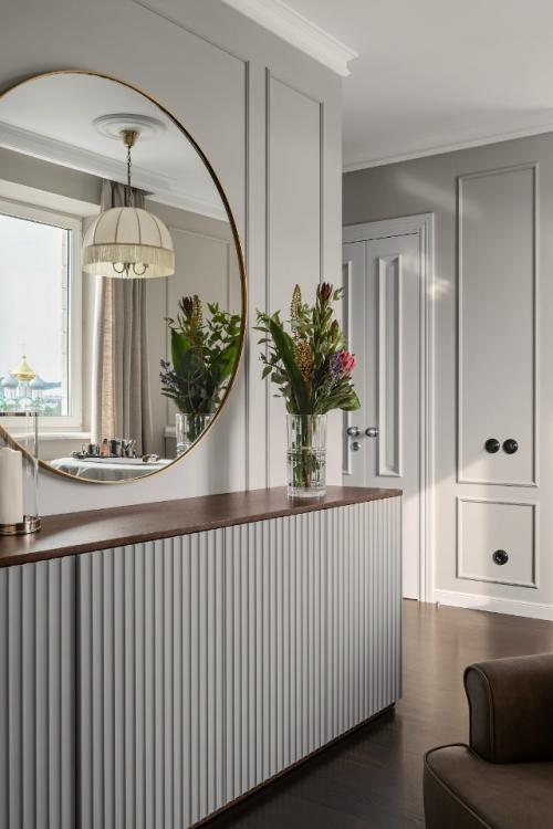 Дизайн 1-комнатной квартиры 45 м 2 (+ балкон) в историческом центре Москвы. 04