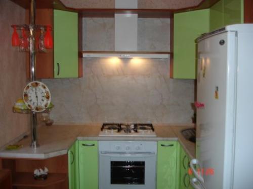 Планировка кухни 6 метров: варианты раздвижения пространства. 02