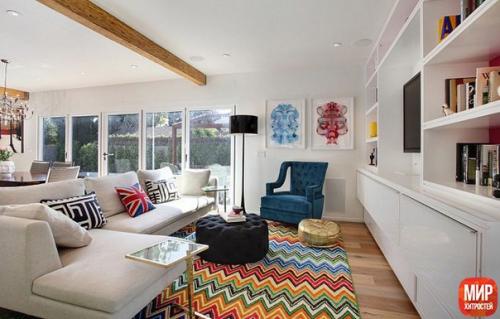 Модный хит: 5 хитростей для улучшения интерьера с помощью ковра. 06