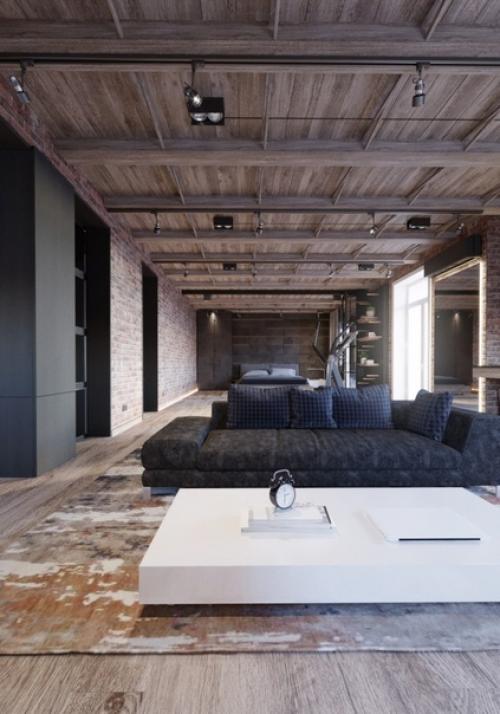 Интерьеры для людей творческих профессий всегда самые необычные и оригинальные. 01