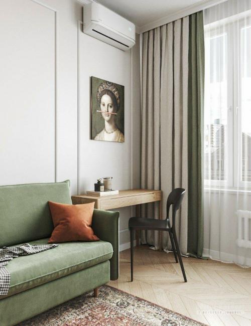 Квартира - студия для творческой девушки. 03