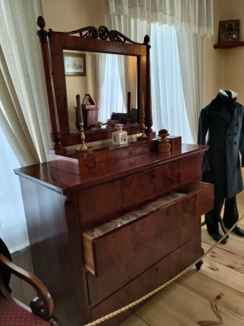 Интерьеры господского дома усадьбы пушкиных. 01