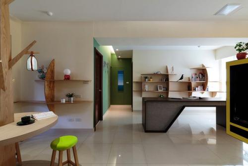 Интерьер квартиры в Тайване. 02