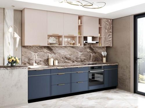 Кухня до потолка - это не только стильно, это еще и практично. 02