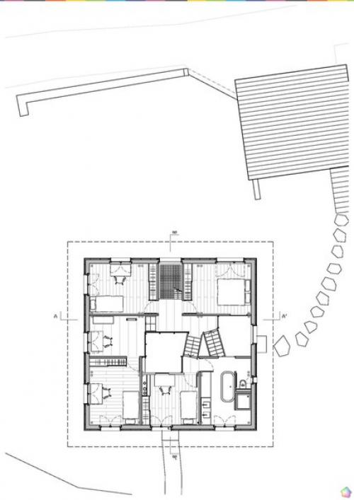 Дом для семьи с детьми в горах Швейцарии ч. 1. 08