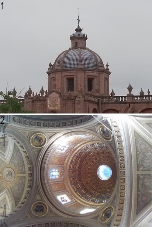 Кафедральный собор преображения господня в морелии, Мексика. 06