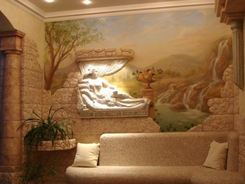 В давние времена лепнина и барельефы были характерной чертой и основным критерием среди знатных господ. 02