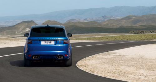 Обновленный Range Rover Sport SVR показали в Сети. 03