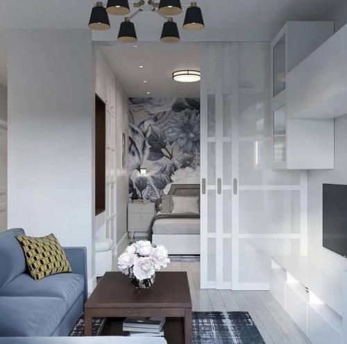 Вот стоило ли присоединять к кухне гостиную. 01