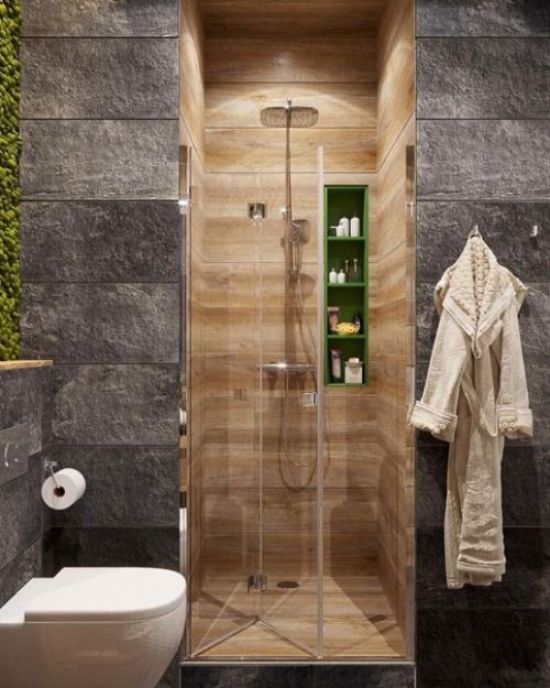 Яркий дизайн квартиры - студии. 09