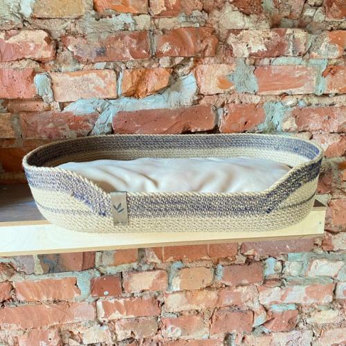 Уютное гнездышко для вашего любимца: лежанка из натурального джута! Уютное гнездышко для вашего любимца: лежанка из натурального джута!