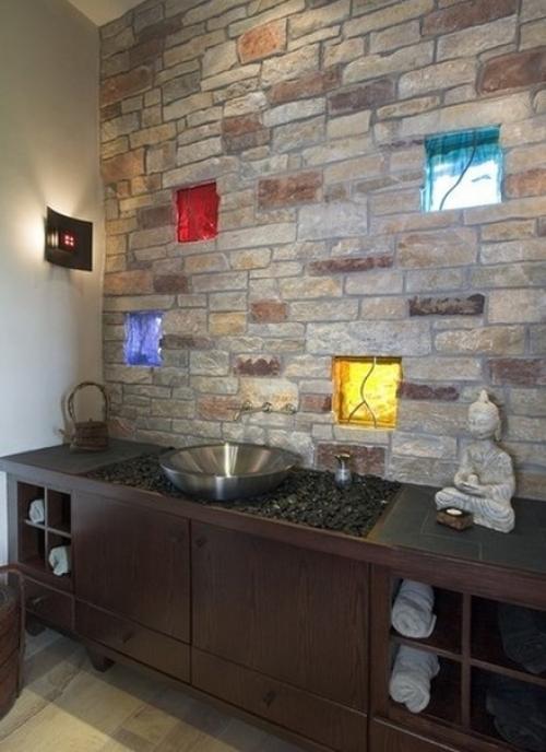 Декорирование интерьера квартиры диким камнем - изысканный стиль любой комнаты. 01