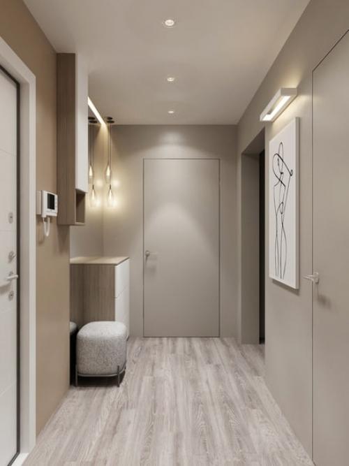 Мы выбираем лучший вариант дизайна прихожей: с яркими элементами или нейтральный? 04