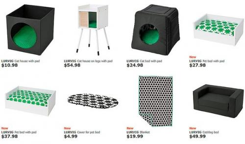 Ikea анонсировала линейку товаров для кошек (и собак. 02