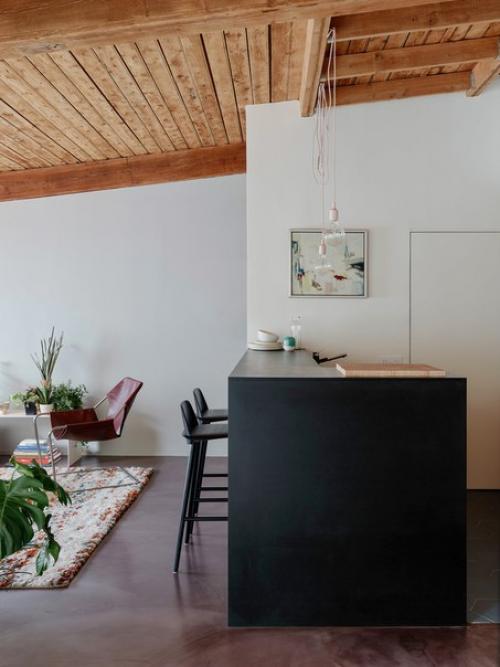 Лофт в помещении старой джутовой фабрики в Бруклине. 04