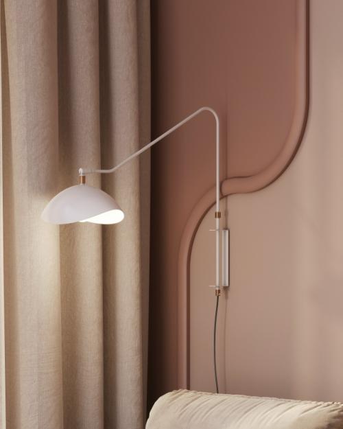 Идея для уютной кухни - гостиной в тёплых тонах. 02