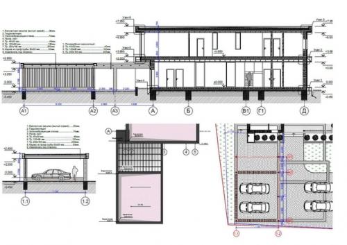 Проект модернистского дома в Подмосковье. 06