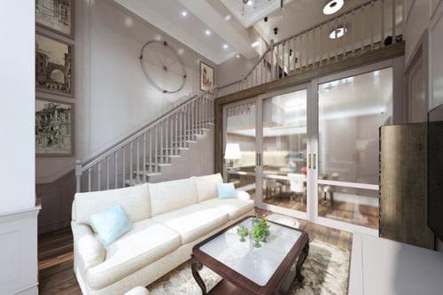 Дизайн проект апартамента в ЖК Tribeca Appartments от архитектора Александра михайлика. 01