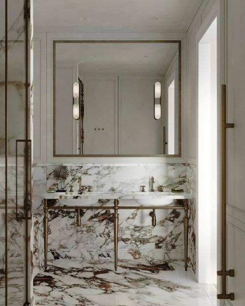 Великолепный реализованный проект квартиры в Москве 130 кв. 09