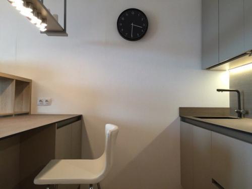 Пример классного дизайна квартиры - студии площадью 38 квадратных метров. 02