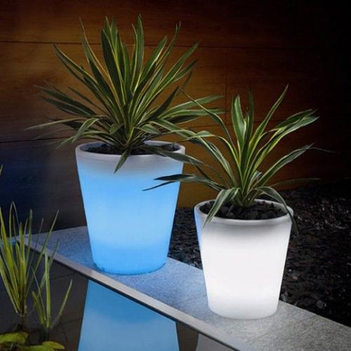 Кашпо с подсветкой. 04