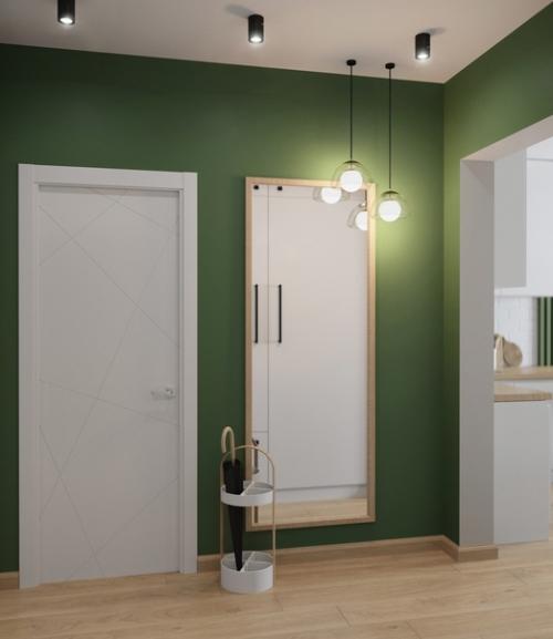 На площади всего 24 к. м. удалось создать очень функциональный, стильный и удобный интерьер! 06